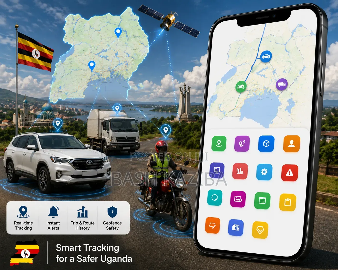 Vehicle + Boda Boda Tracking and Installation