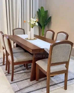 It's Six Seater Dinning Table Made in Very Hard Wooden Timble