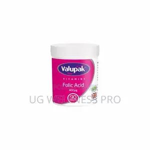Valupak FOLIC ACID 400mcg 90 Tablets