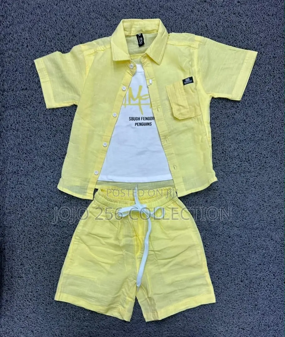 Kids Linen Outfits