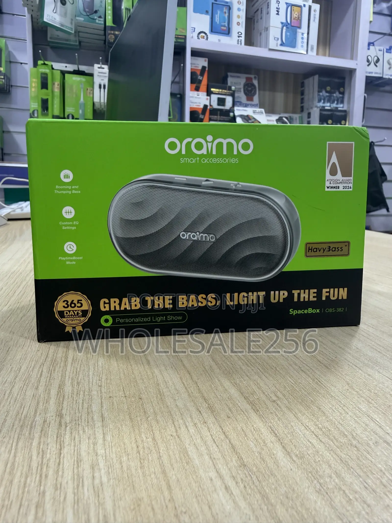 Oraimo SpaceBox OBS-382 Speaker With Portable Size