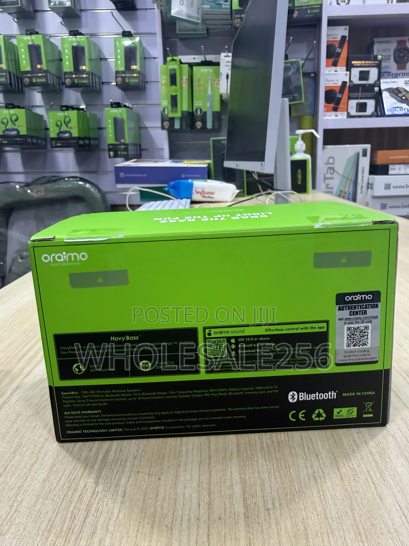 Oraimo SpaceBox OBS-382 Speaker With Portable Size