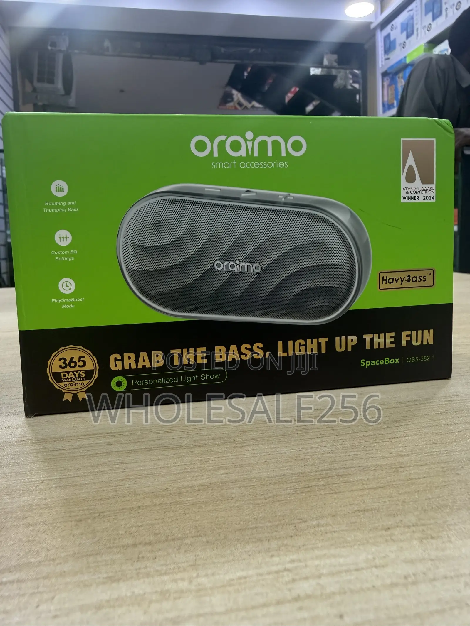 Oraimo SpaceBox OBS-382 Speaker With Portable Size