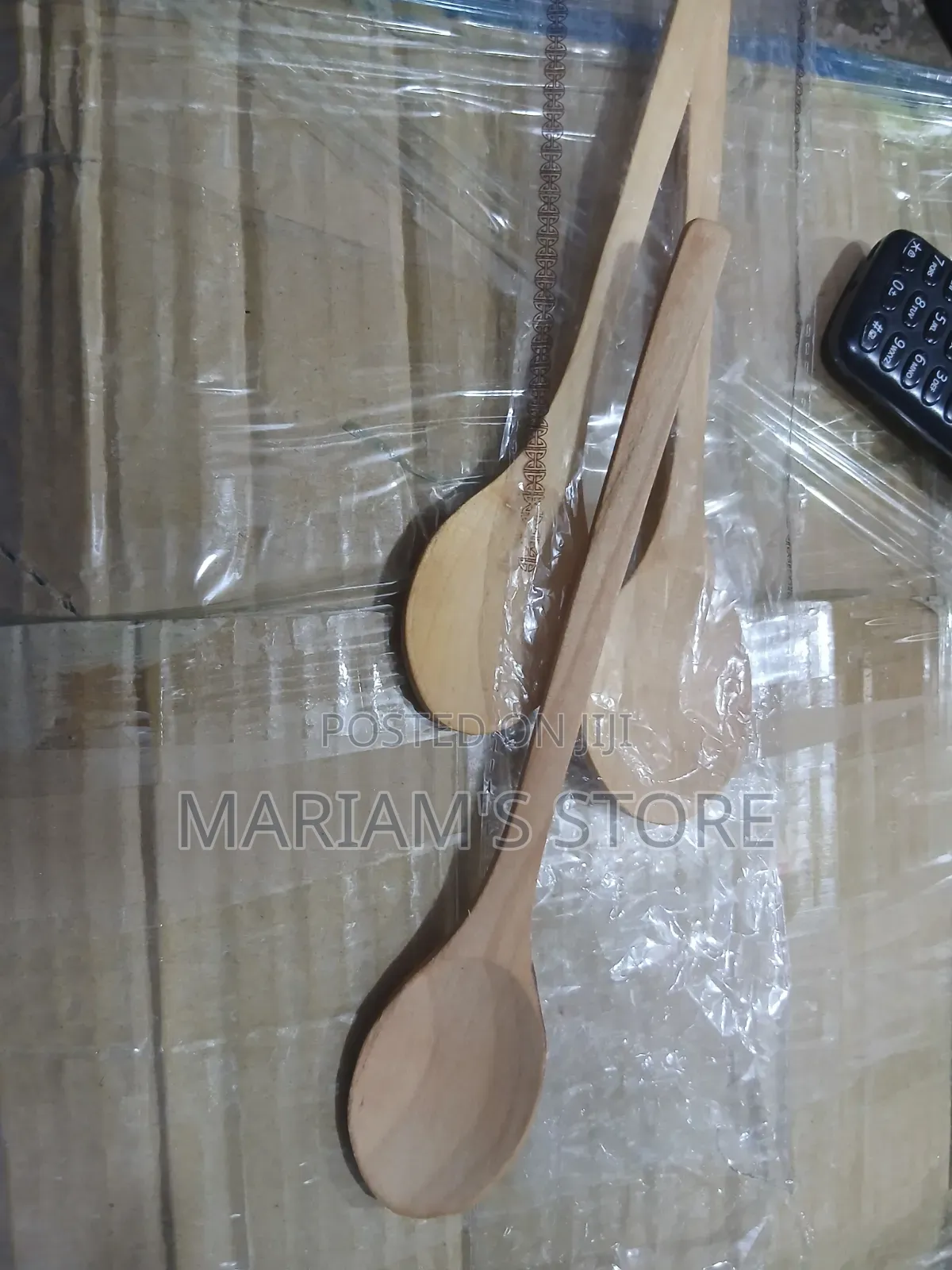 4pcs Wooden Long Wooden Spoons