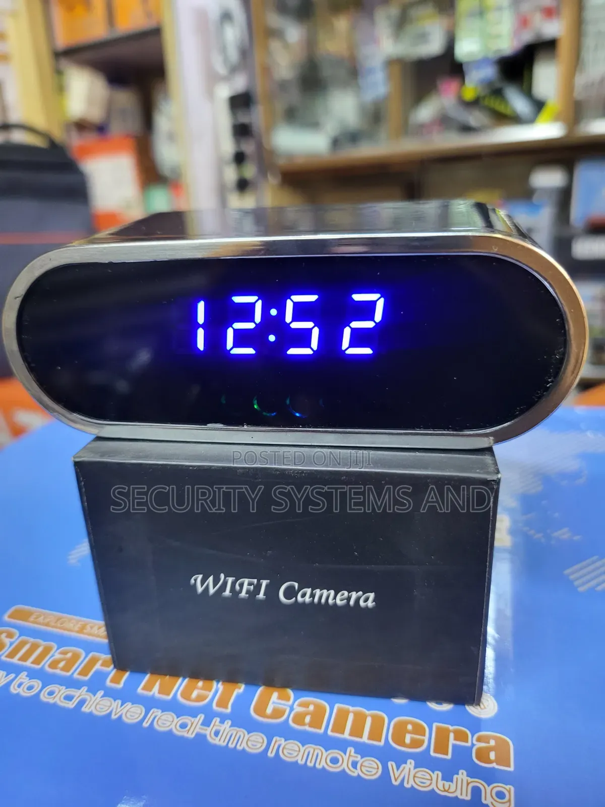 Digital Clock Spy Camera Full HD With Night Vision and Rechargeable