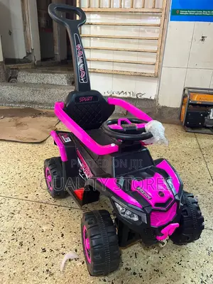 Push Rechargeable Toy Car Pink 1 to 4 Years