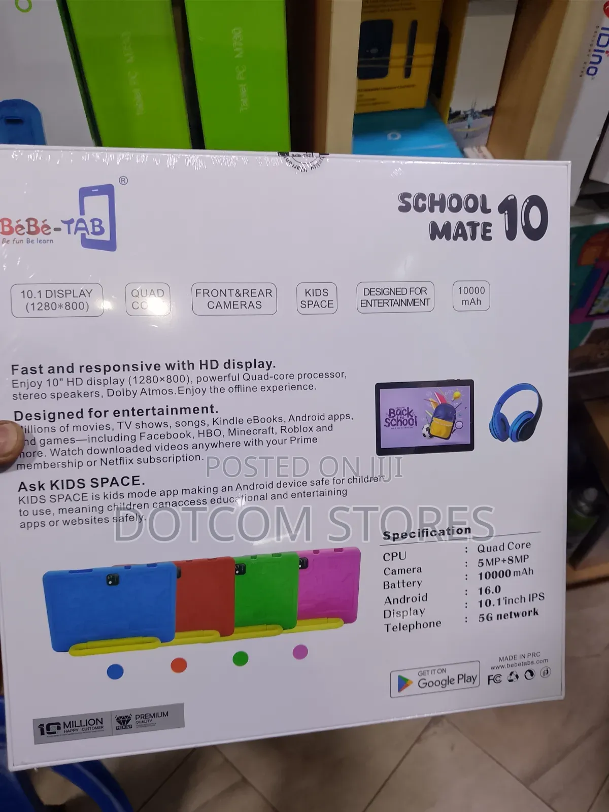 New Bebe B2040 Pro Max 512 GB Blue