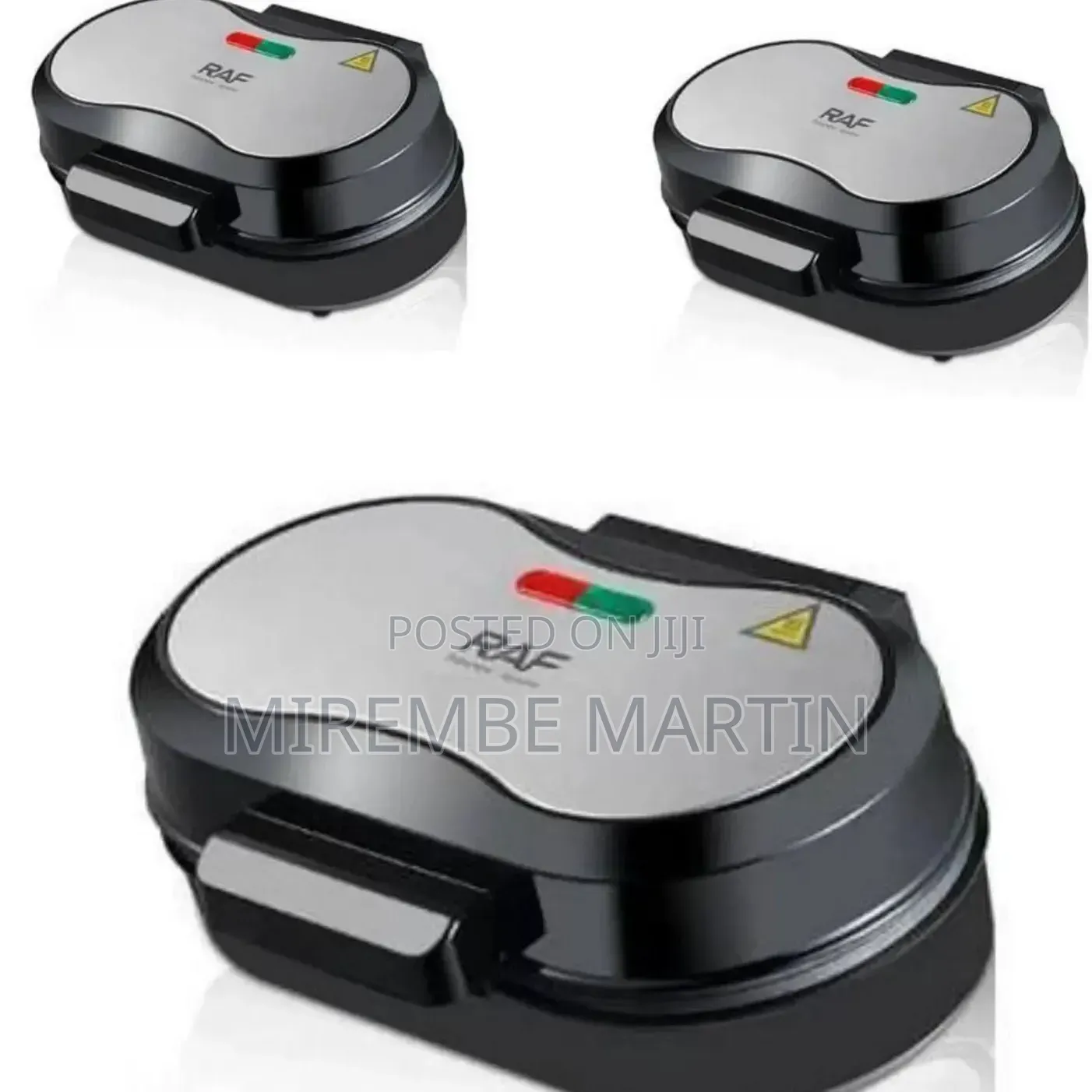 RAF Dual Non-Stick Electric Breakfast Maker / Egg Cooker