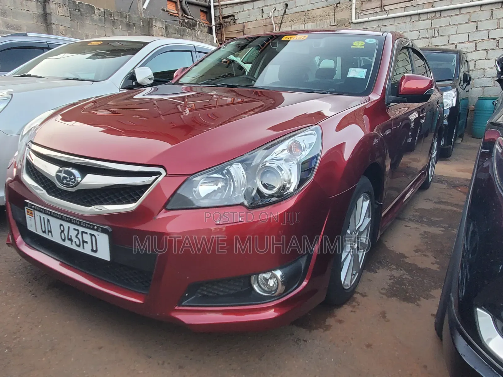Subaru Legacy 2013 Red