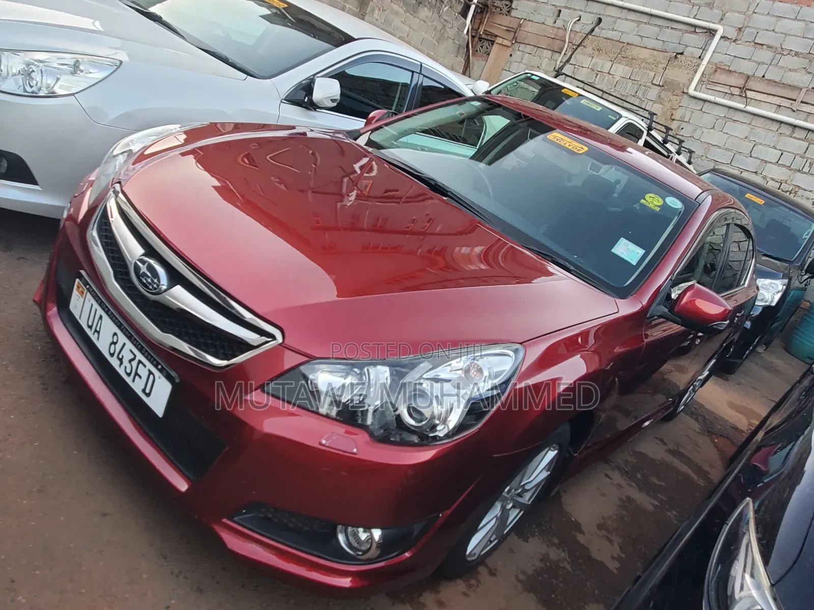Subaru Legacy 2013 Red