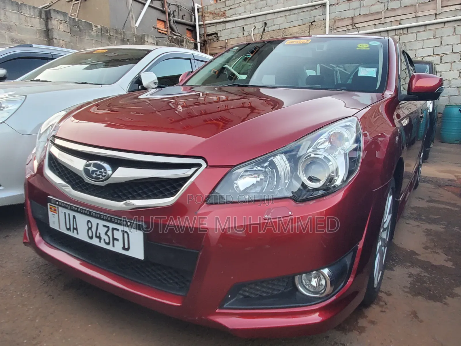 Subaru Legacy 2013 Red