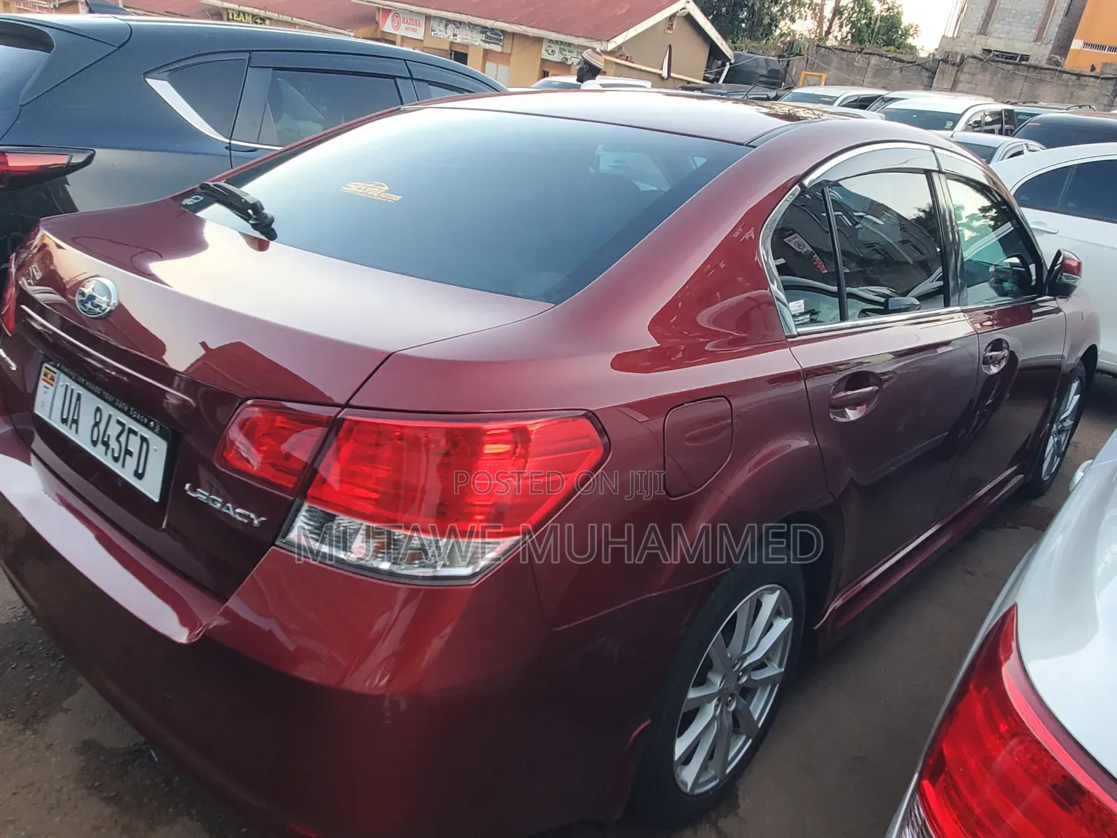 Subaru Legacy 2013 Red
