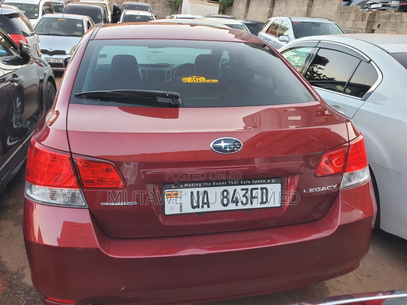 Subaru Legacy 2013 Red