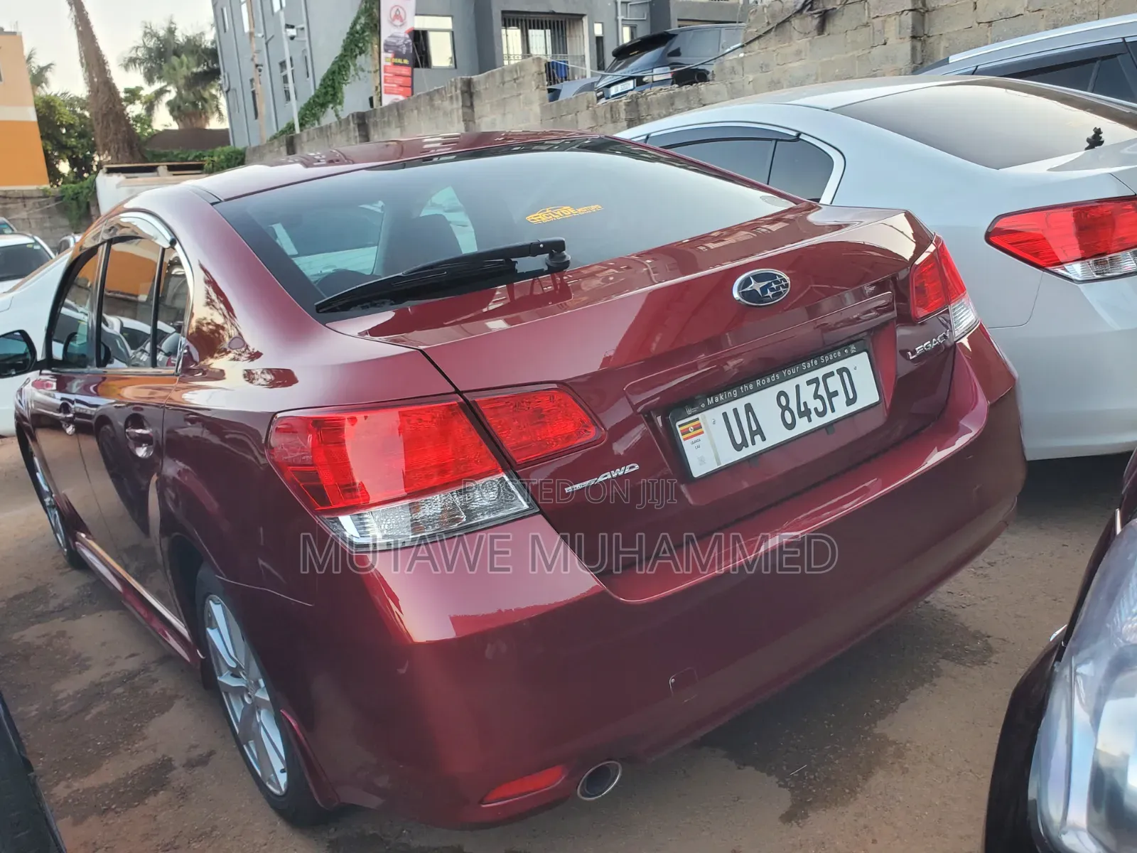 Subaru Legacy 2013 Red