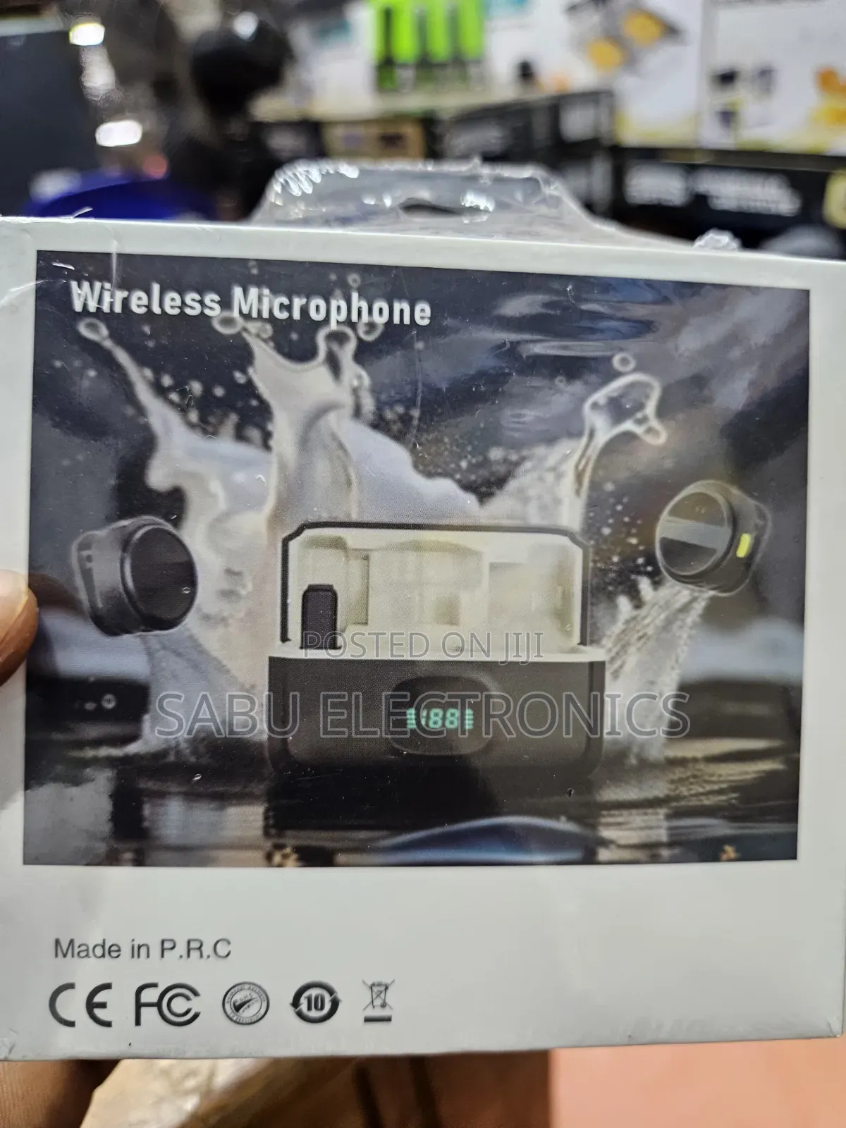 SX21 Wireless Microphone Set –Dual Mic, Type-C & iPhone Compatible