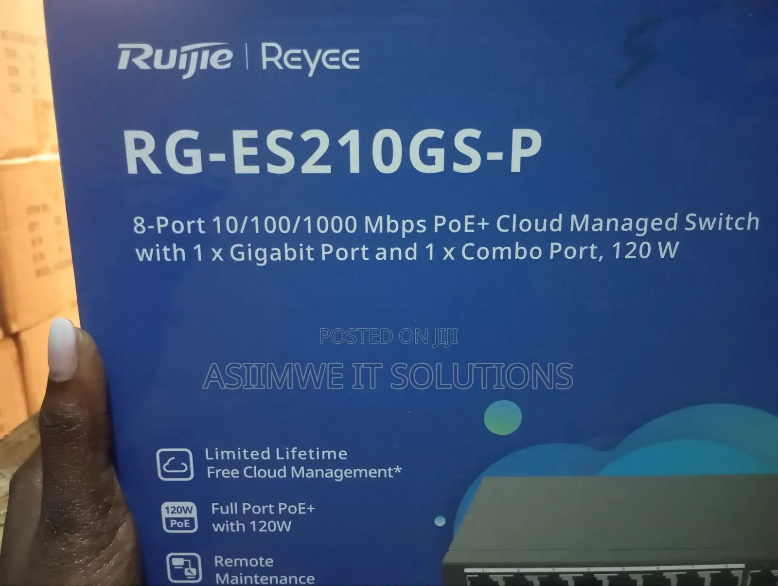 Roujie Rg-Es210gs-P 8port Switch