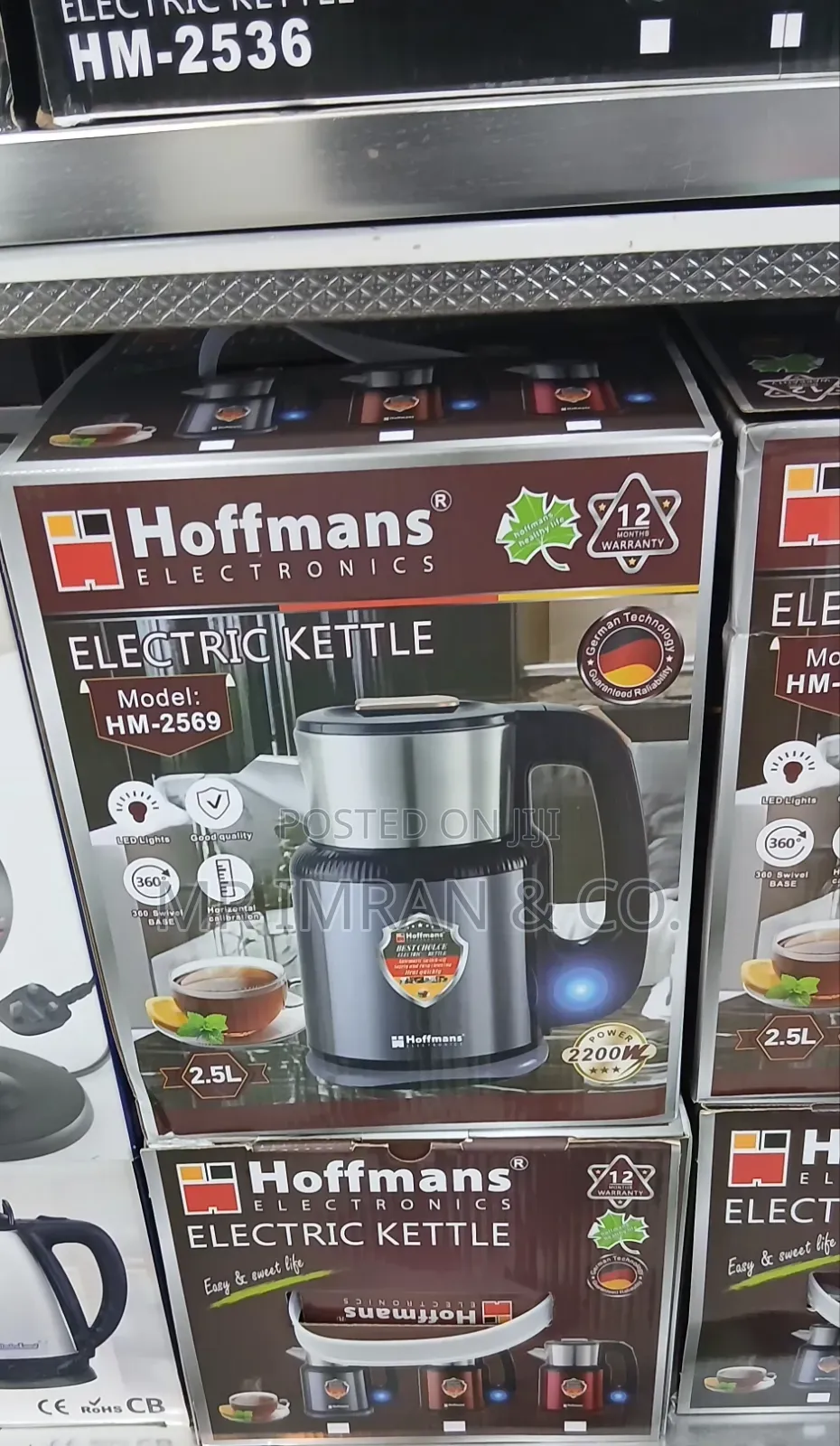 Electronics 2.5L Electric Kettle & Milk Boiler