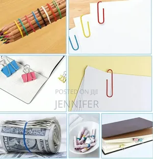 240Pcs Binder Clips Kit