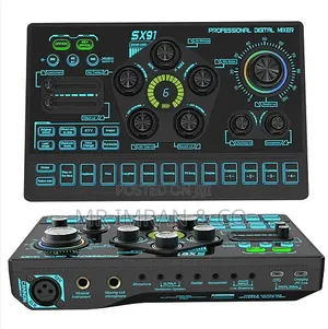 SX91 Professional Digital Mixer and Live Sound Card