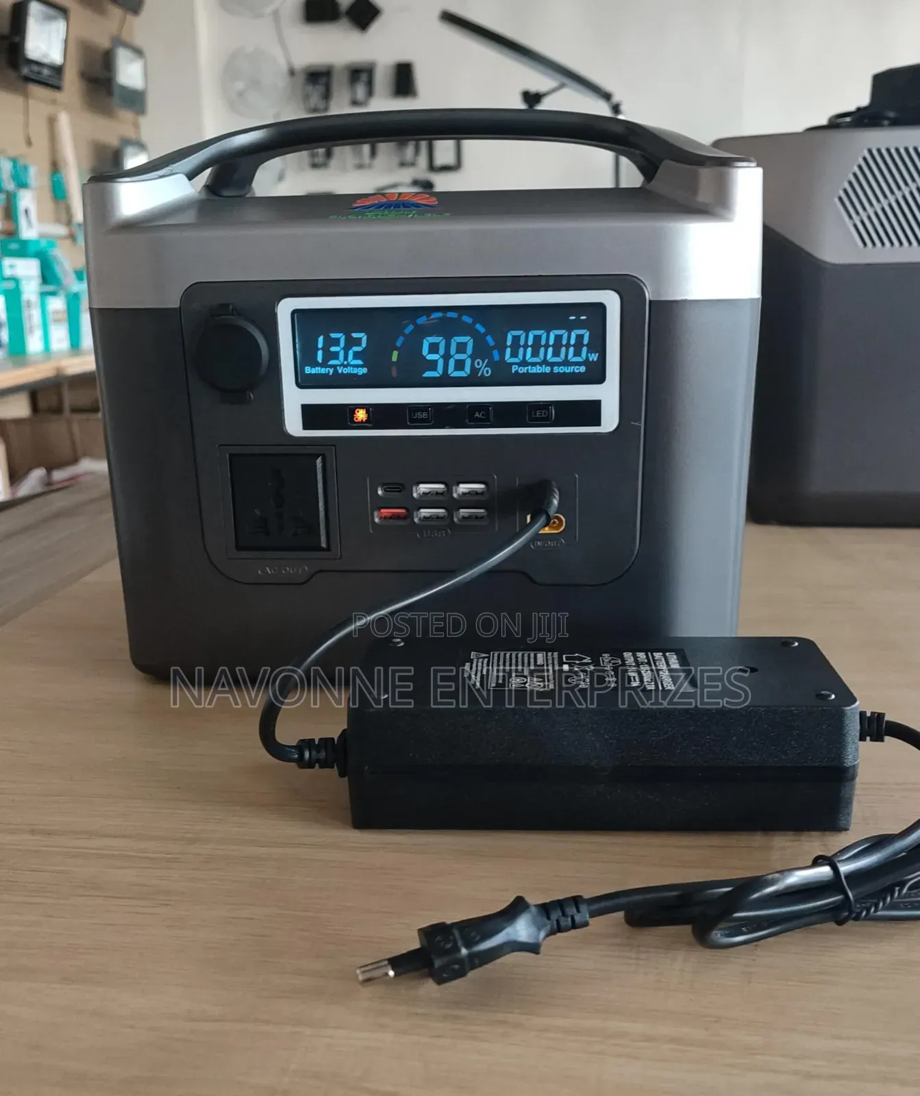 600W Portable Power Station – Reliable Backup & Off-Grid Power