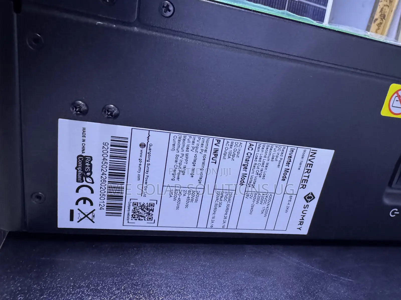 Sumry Hybrid Inverter 4.2kva 24v