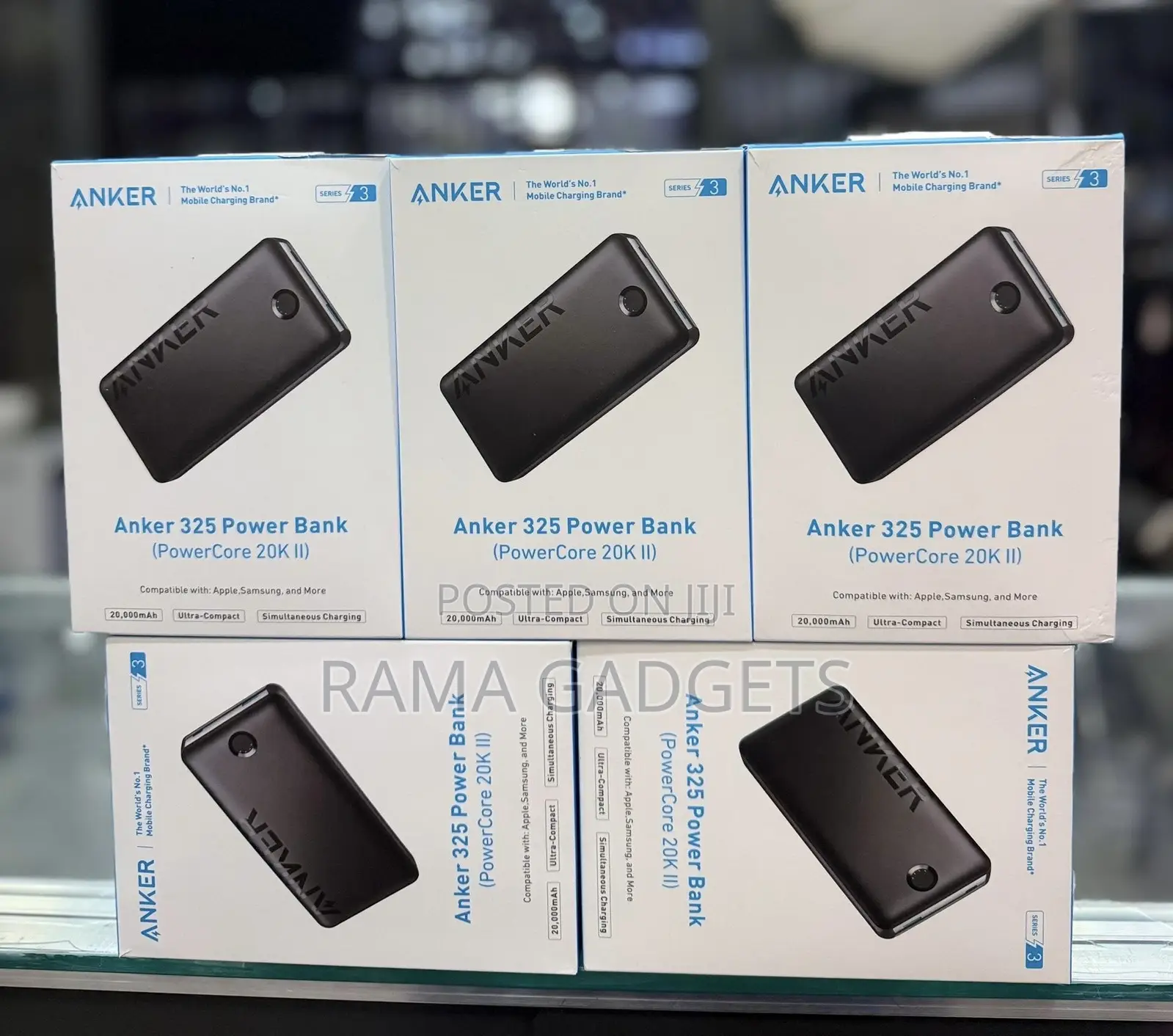 Anker 325 Power Bank (PowerCore 20K II)