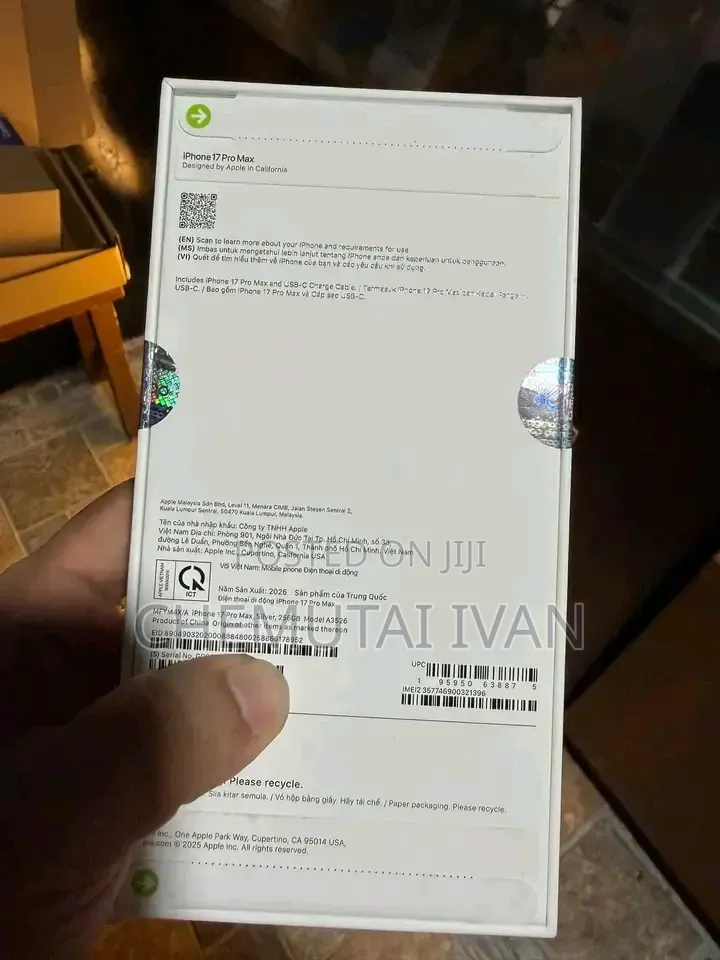 New Apple iPhone 17 Pro Max 256 GB Orange