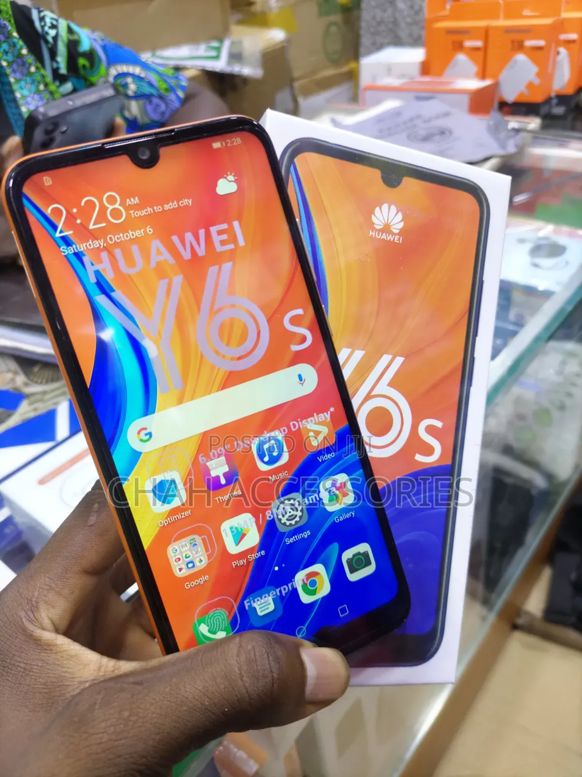 New Huawei Y6s 64 GB Orange