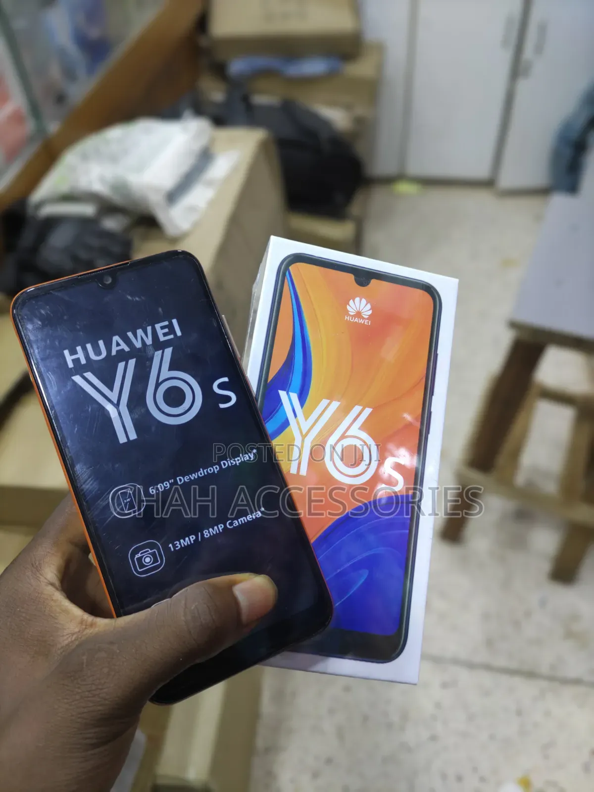 New Huawei Y6s 64 GB Orange