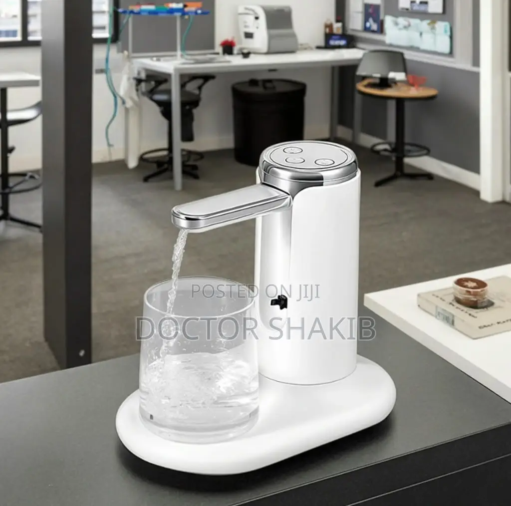 Electric Desktop Water Bottle Pump and Dispenser
