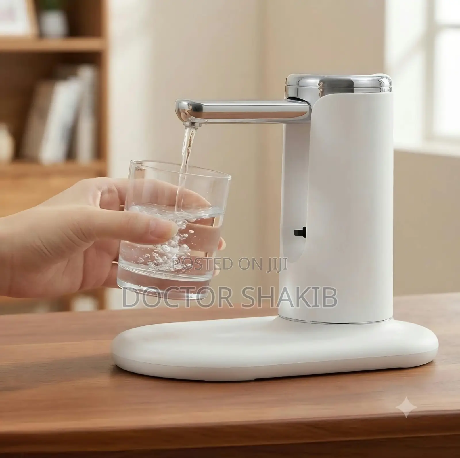 Electric Desktop Water Bottle Pump and Dispenser