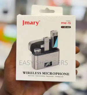 Jmary MW-15, a 2.4G Dual Wireless Lavalier Microphone System