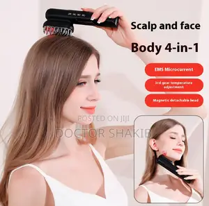 4-in-1 Multifunctional Head Massage Comb and Beauty Device