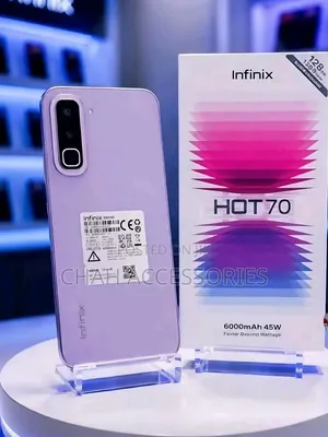 New Infinix Hot 70 128 GB Purple