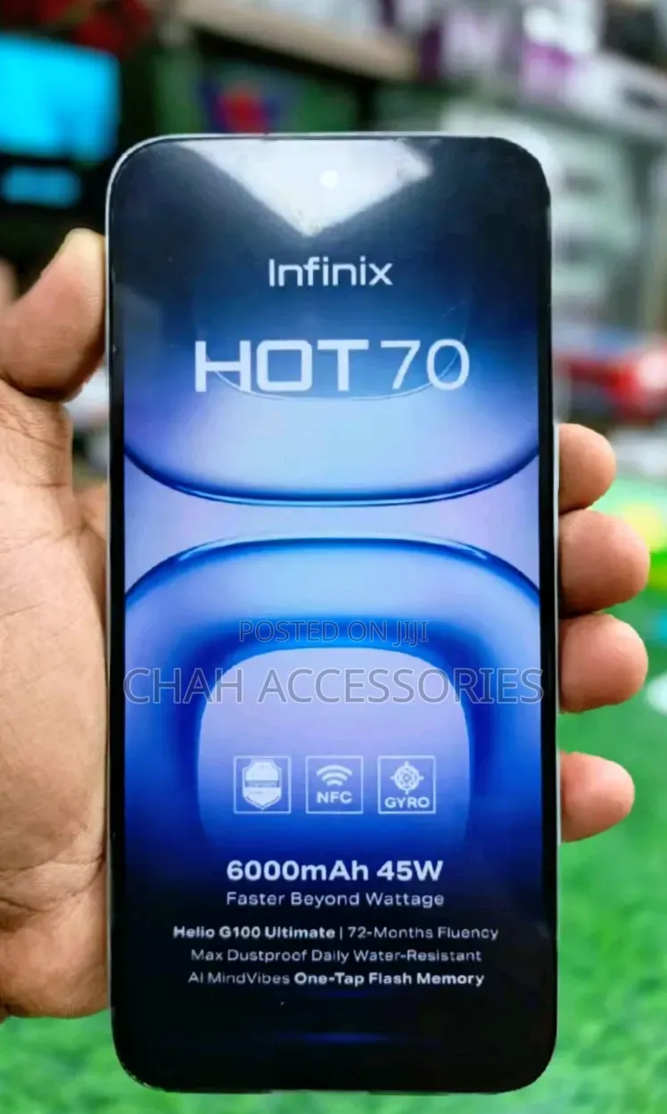 New Infinix Hot 70 128 GB Purple