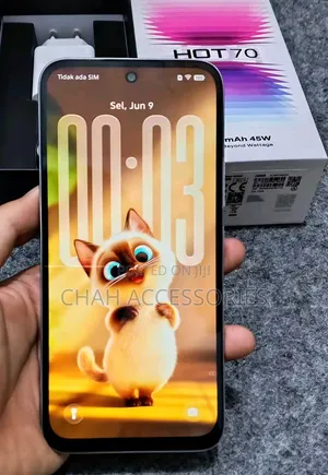 New Infinix Hot 70 128 GB Purple