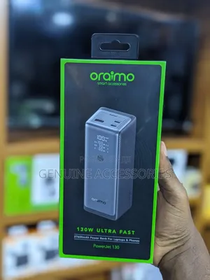 Oraimo 130W ULTRA FAST 27600mAh Powerbank for Laptops & Phones
