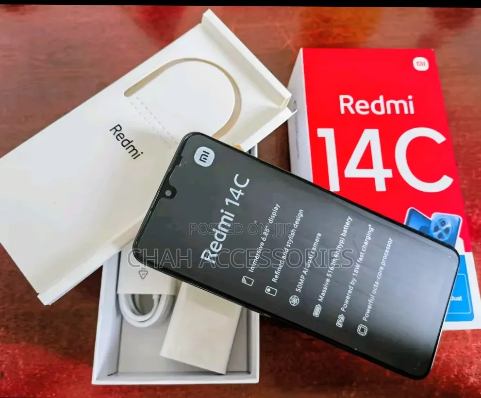 New Xiaomi Redmi 14C 256 GB Black