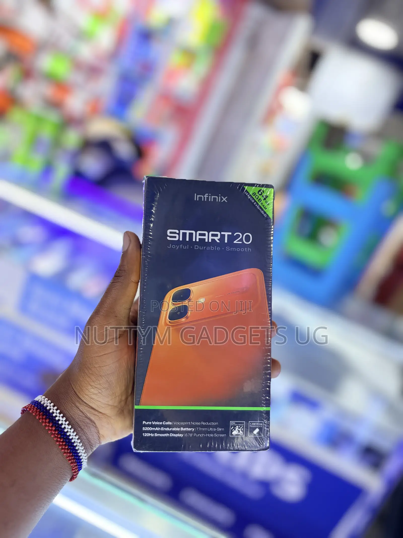 New Infinix Smart 20 64 GB Black