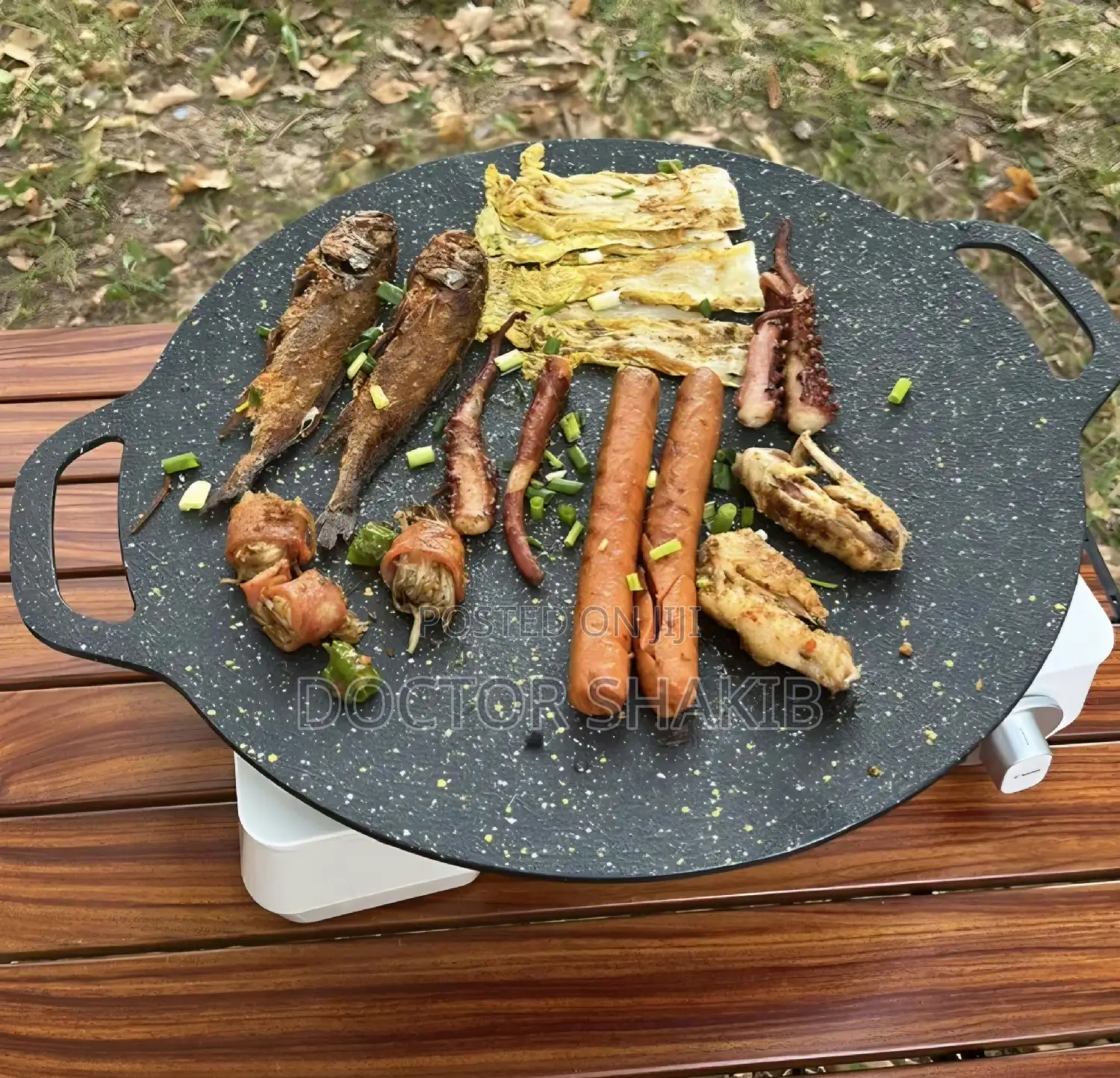 Non-Stick Round BBQ Grill Pan