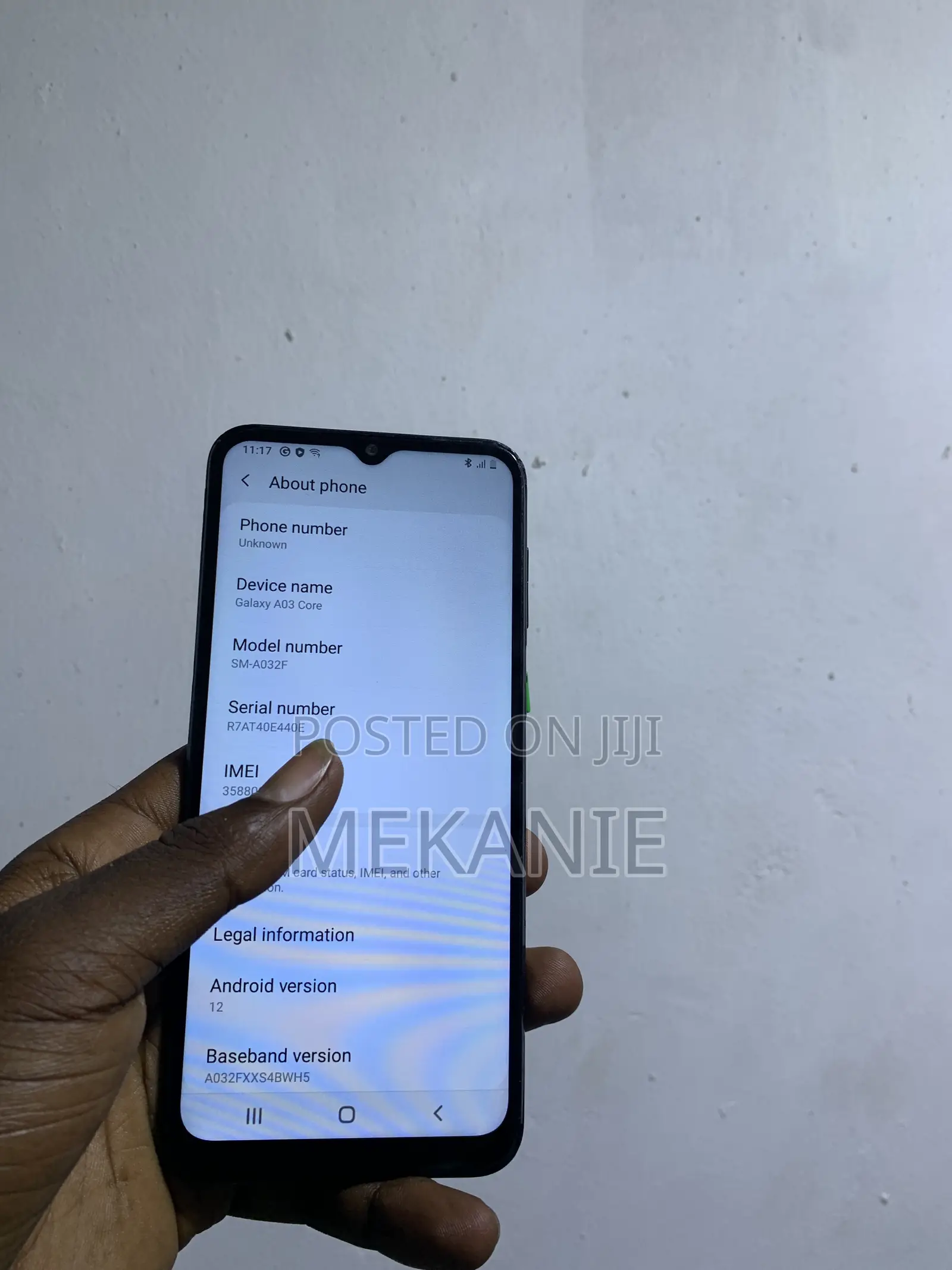 Samsung Galaxy A03 Core 32 GB Black