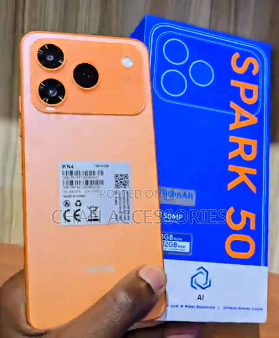 New Tecno Spark 50 128 GB Gold