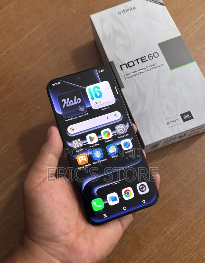 New Infinix Note 60 Pro 256 GB Black