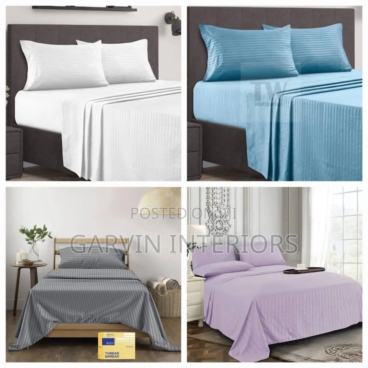 Simple and Easy Bedsheets Plain