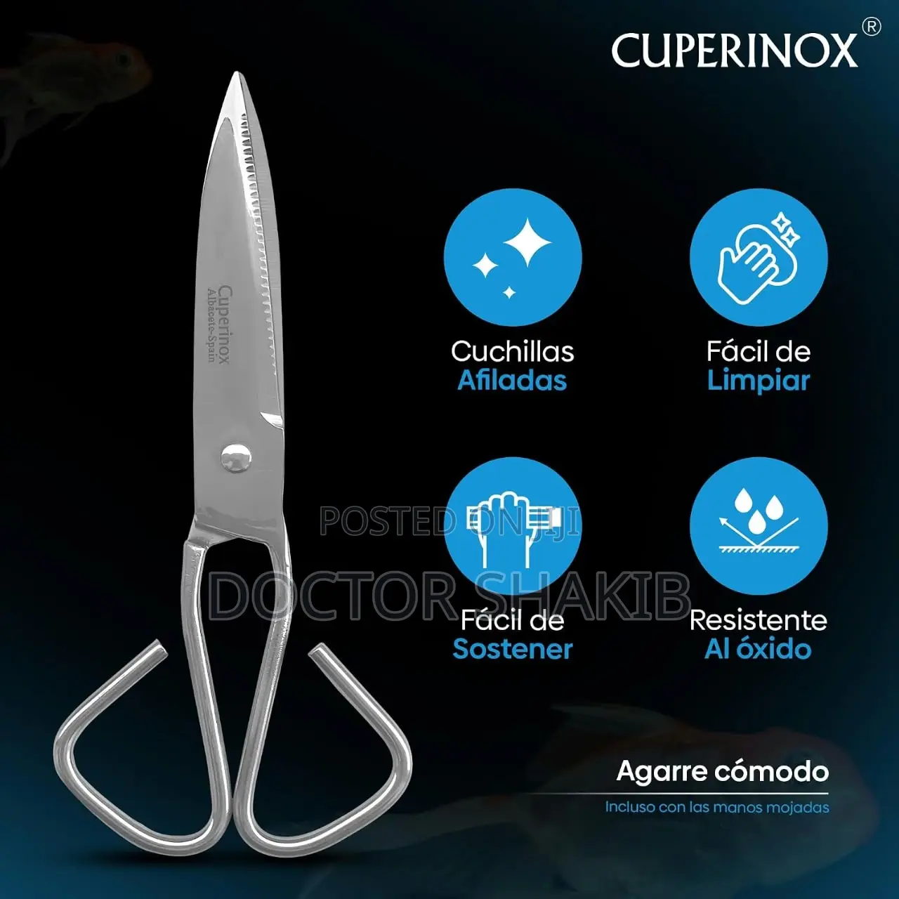 Stainless Steel Fish Scissors