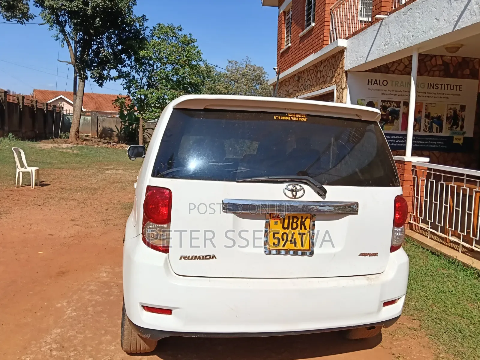 Toyota Rumion 2024 White