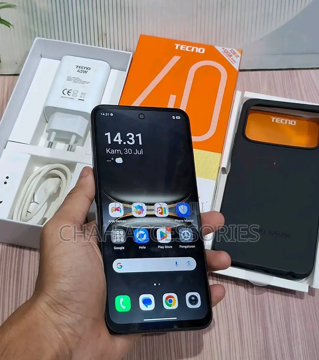 New Tecno Spark 40 128 GB Black