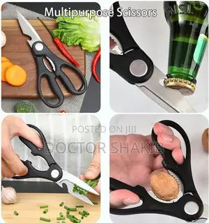 Multi-Functional Stainless Steel Kitchen Shears
