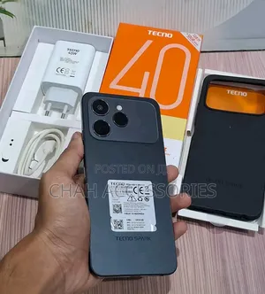 New Tecno Spark 40 128 GB Black