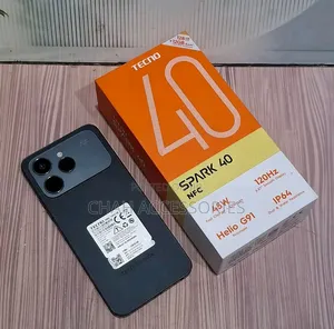 New Tecno Spark 40 128 GB Black